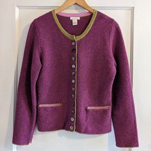 100% Wool Cardigan